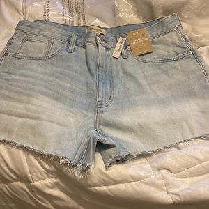 Madewell jean shorts
